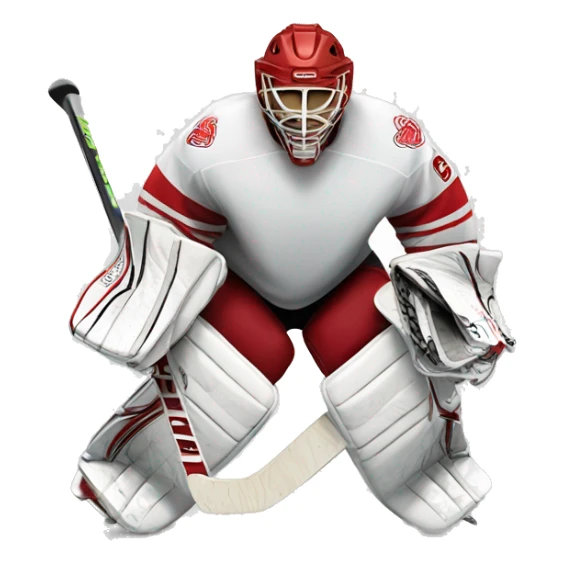 Hockey goalie sticker