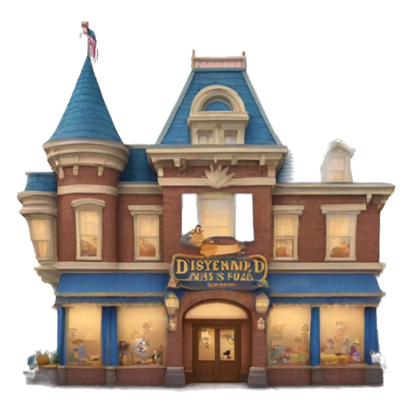 Disneyland Main Street usa  sticker