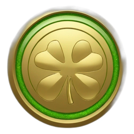 round-gold-outline-sign-no-entry-for-clover-clovers sticker