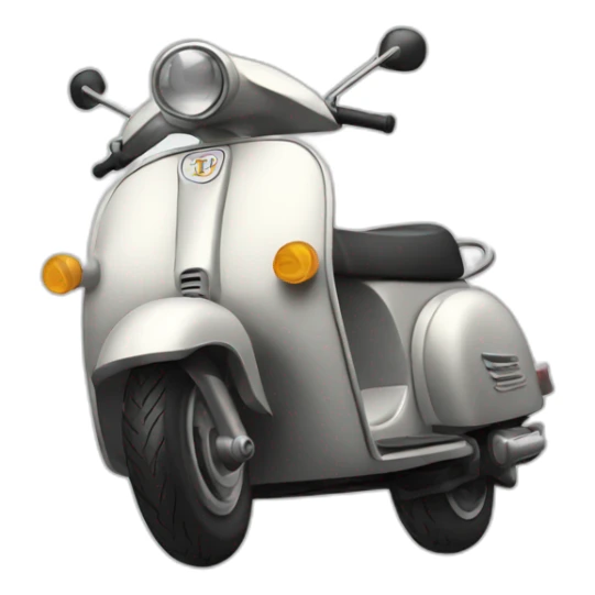 car racing scooter sticker