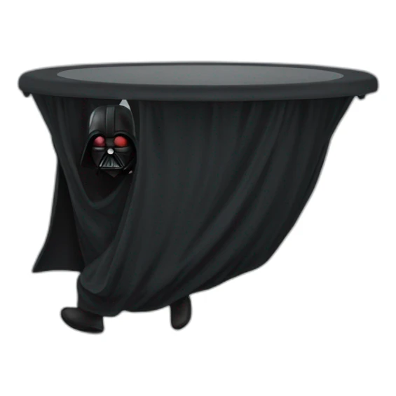 Darck Vador qui fait du trampoline sticker