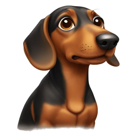 Daschund sticker