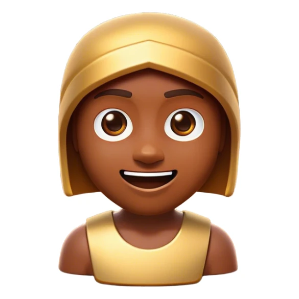 Clash of Clans aesthetic: Cinematic Playful Kinect Sensor Portrait Emoji, rendered in a 3D vector-style similar to standard emojis with minimal shading and bold, simplified shapes. A compact, distinct form with signature details, softly glowing with a modern gaming energy charm. Simplified yet unmistakably iconic, highly detailed and consistent, glowing with a soft radiance and high shine. Stylized with a touch of next-gen innovation and a soft glowing outline, capturing the essence of a beloved gaming relic with a friendly, playful manner! sticker