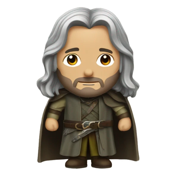 Aragorn lord of the rings sticker