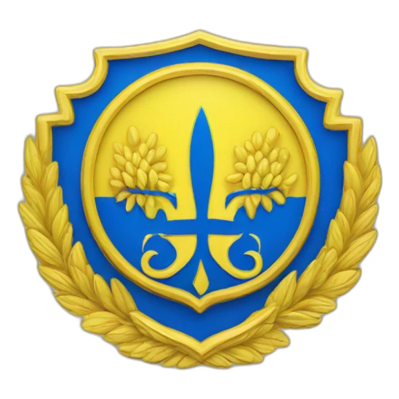 State emblem of Ukraine  sticker