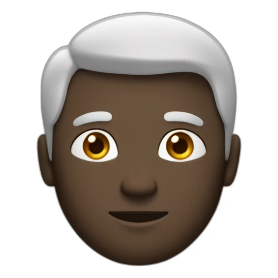 Homme de petite taille avec des cheveux noir va sticker