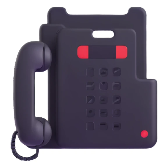 mobile contacts icon showing a phone and contact silhouette sticker