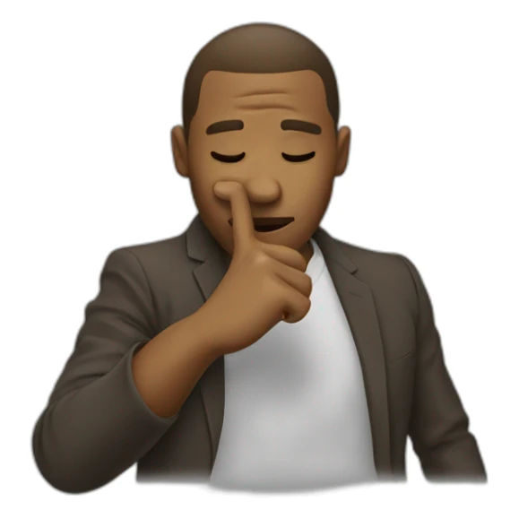 Personne qui fait un dab sticker