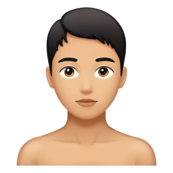 fron genderless silhouette to illustrate a user. Colour should have contrast for both light and dark backgrounds sticker