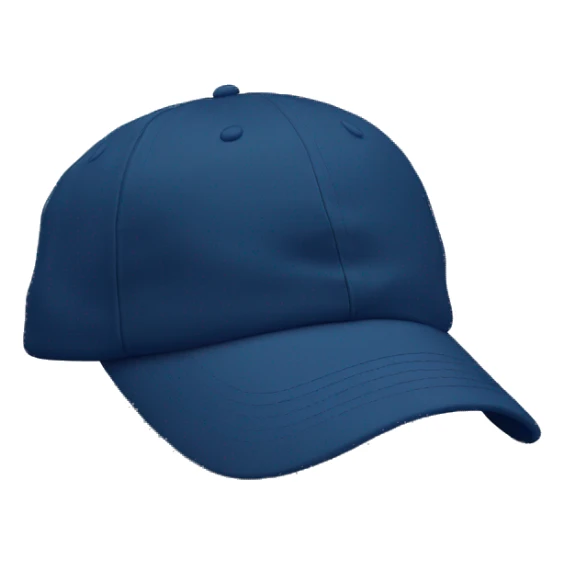 dark blue dad hat piece of clothing sticker