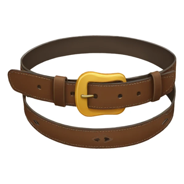 cowboy belt sticker