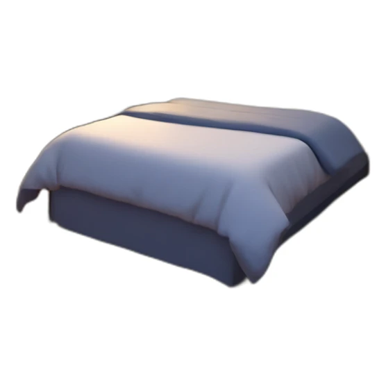 isometric-3d-cute-small-bedroom-teen-boy-interior-2 sticker