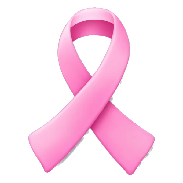 Breast cancer awareness ribbon sticker