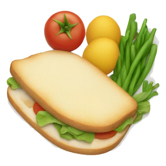 plate of food sticker