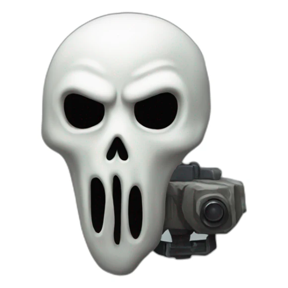 Ghost call of duty sticker