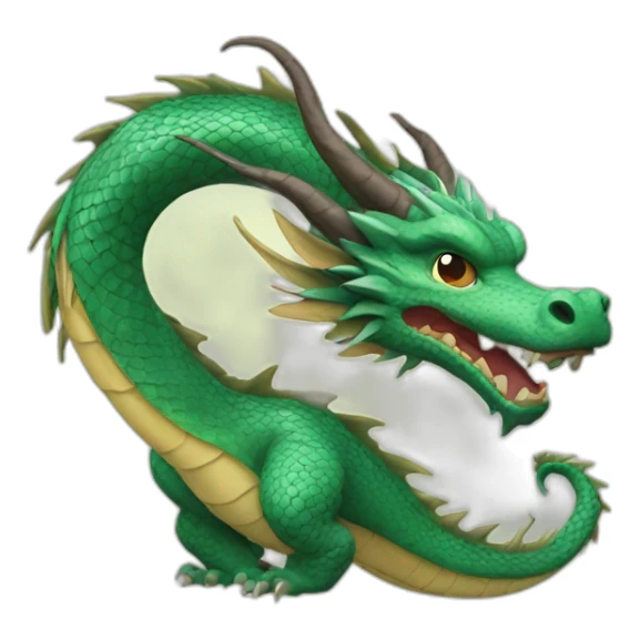 Dragon asian sticker