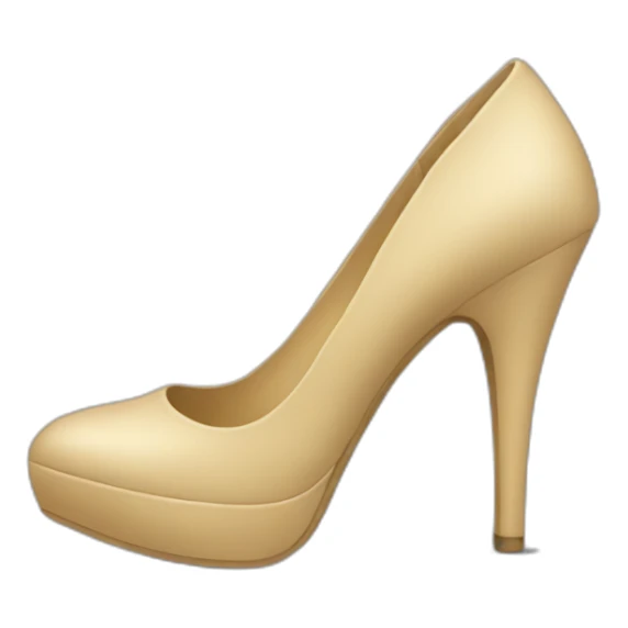 blond woman just high heels sticker