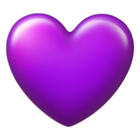 Red nad purple heart saying i love you sticker