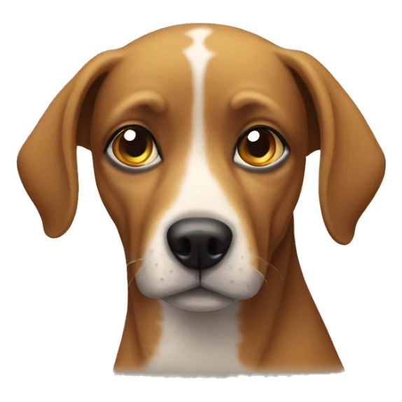 One eyed dog sticker