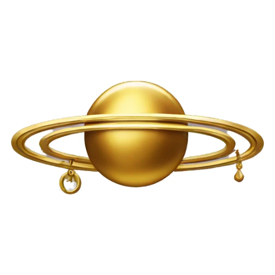 vivienne westwood saturn symbol, gold sticker