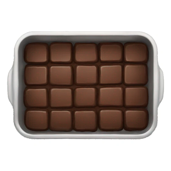 Pan full of brownies sticker