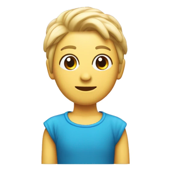 Gul emojie som blåser type gummi med øyeøyene luket og har lyse rosa hjerter rundt seg sticker