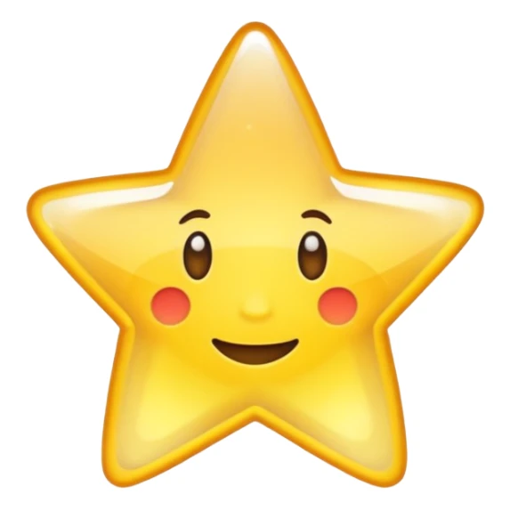 ★☆ - this shows full star and empty star but I want half and half star sticker