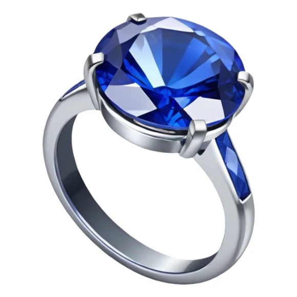 sapphire ring sticker