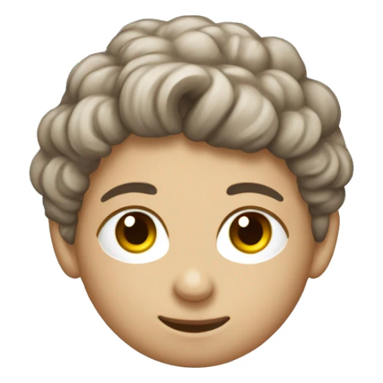 Câine pudel cu fundă roșie  sticker