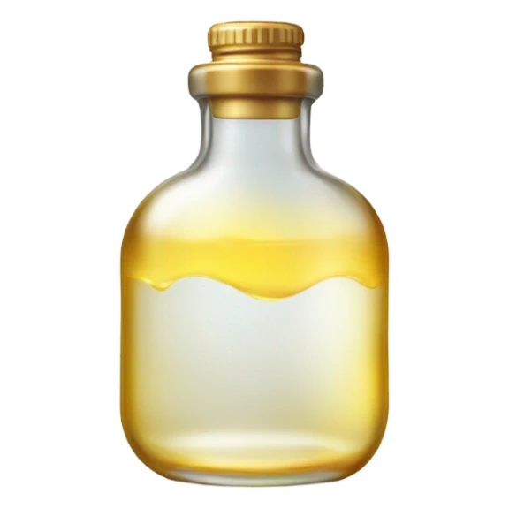 oil in a bottle drop of oil sticker