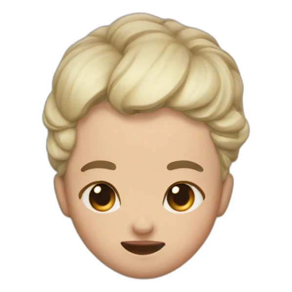 Eyes closed tongue out sticker