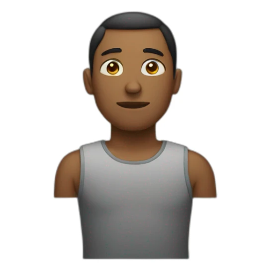 A man waiting for his father  sticker