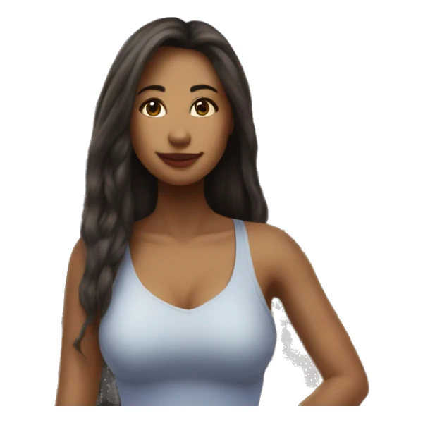 woman-giantess-in a city sticker