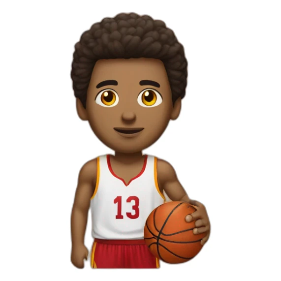 carl herrera basketball player from venezuela sticker