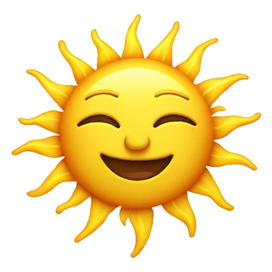 Sun sticker
