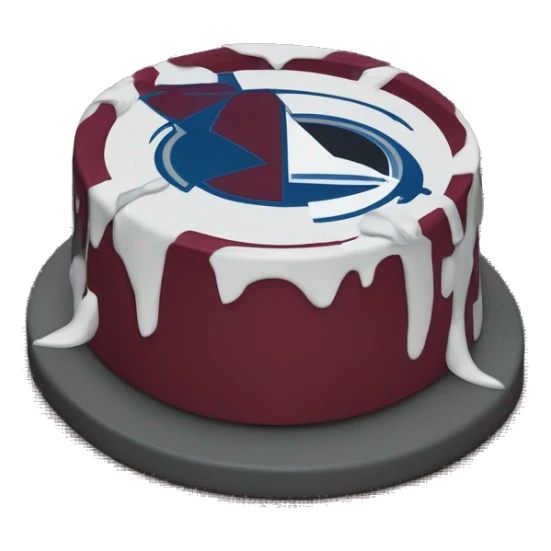 Colorado Avalanche goal with puck sticker