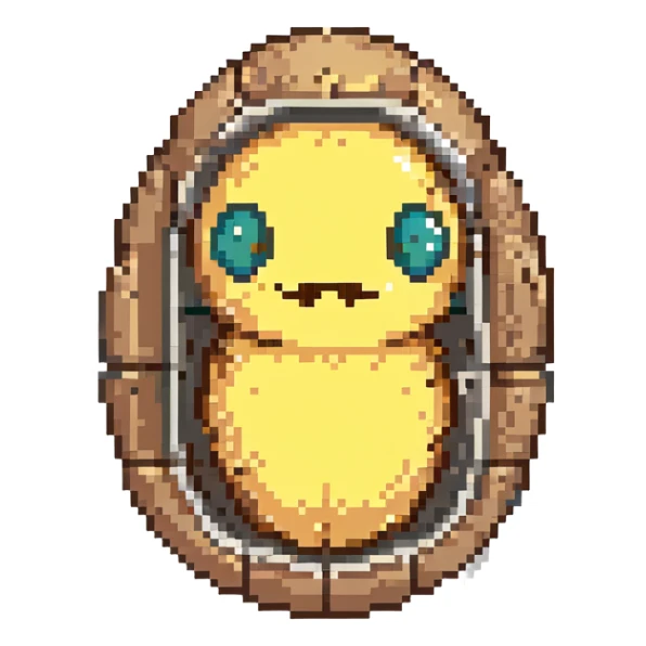 MRI parasitic embryo, digital, fetal small shape, eerie, horror, pupa, crystalis, in-utero, sea-life, siphonophore, polyp, Cnidaria, within egg, metamorphosis sticker