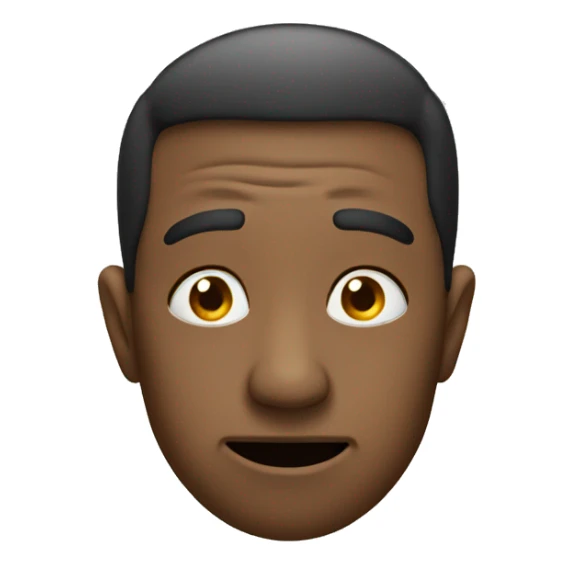 Emoji looking to the side being nosey  sticker