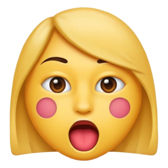 emoji de 'shh', cara haciendo el gesto de silencio con el dedo sobre la boca, expresión de pedir silencio, estilo emoji clásico sticker