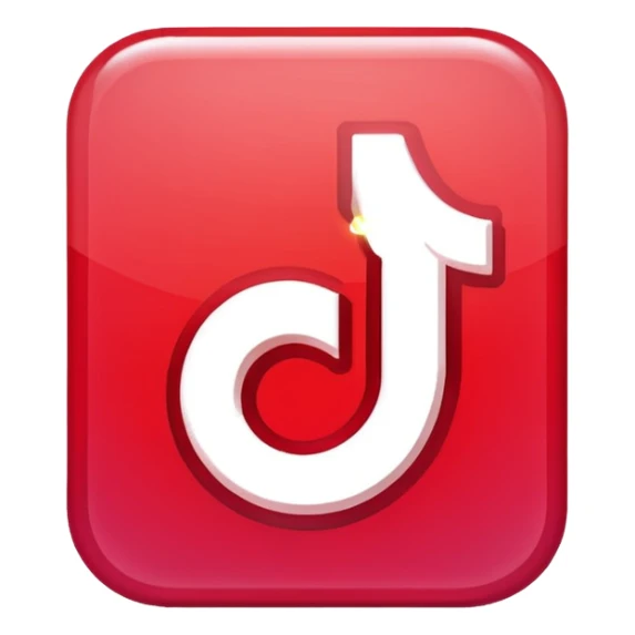 tiktok logo koji sija i ima transparentnu pozadinu sticker