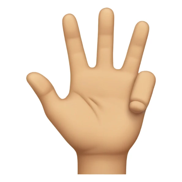 An emoji with one hand making the OK sign—thumb and index finger touching to form a circle while the other fingers remain extended sticker