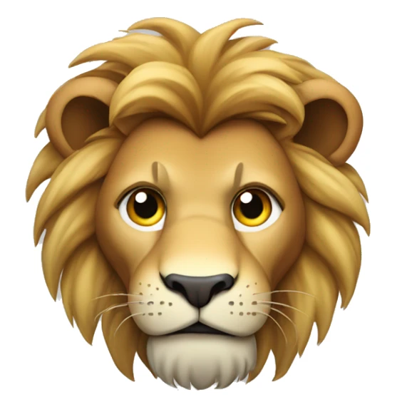 Lion mascotte qui fume sticker