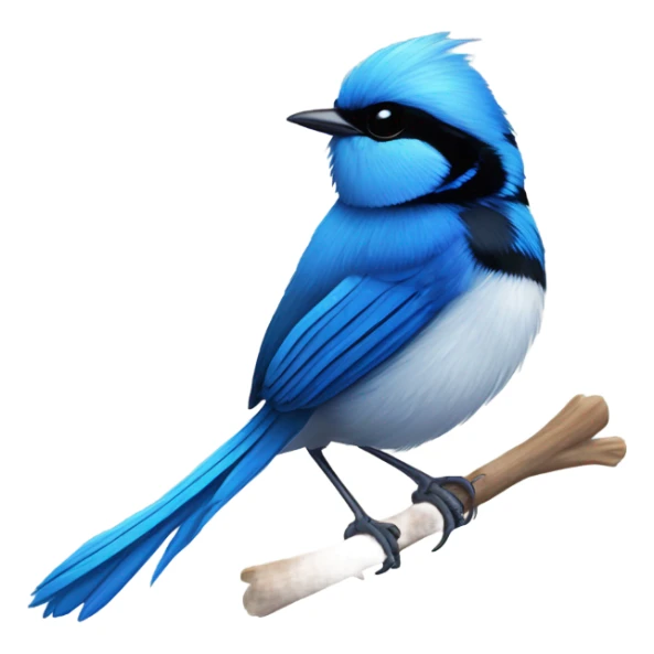  Blue Fairy wren  sticker