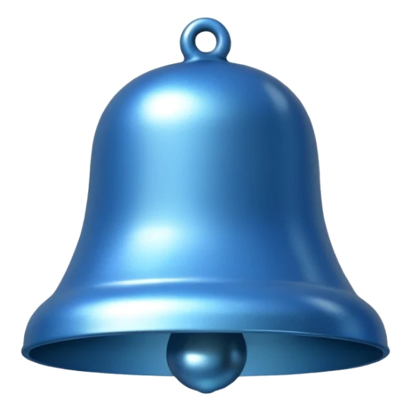 Bell 🔔 which colour was blue sticker