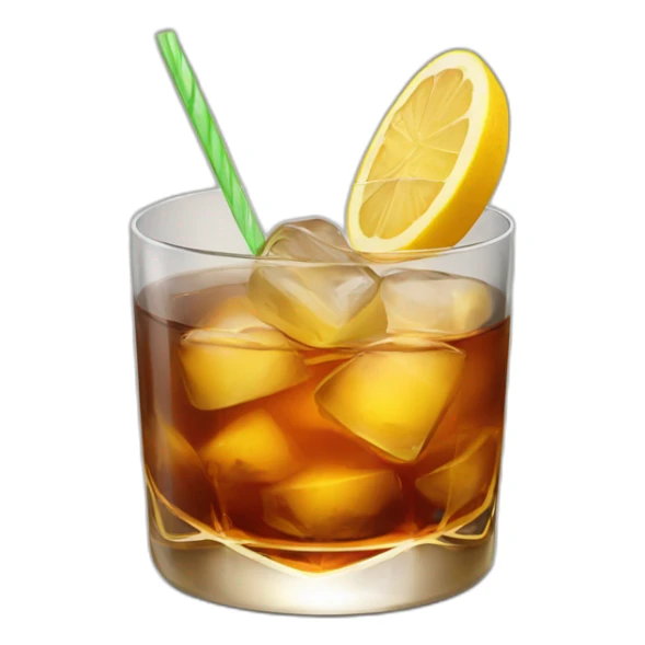 whiskey cocktail sticker