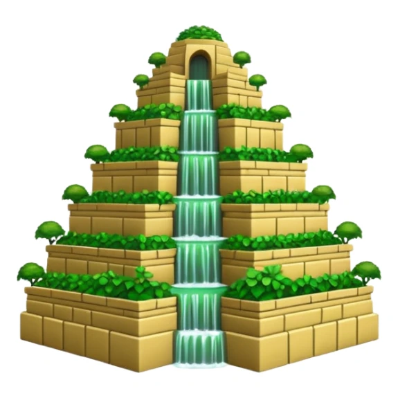 hanging gardens of babylon sticker