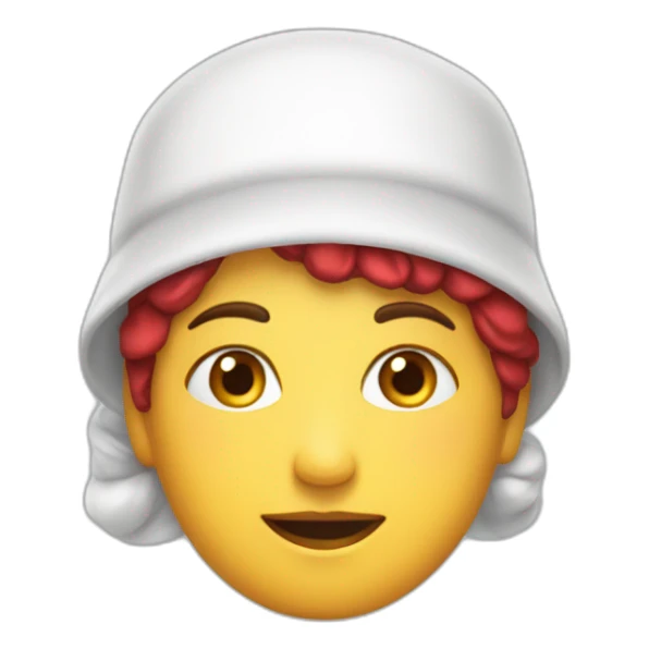 hand maid's tale red headwear sticker