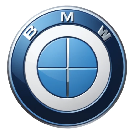 Bmw aesthetic logo sticker