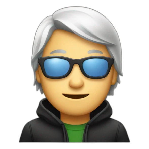 hacker with several bottles of fernet sticker