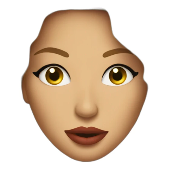 Afida Turner with her amazing blond hair singing sticker